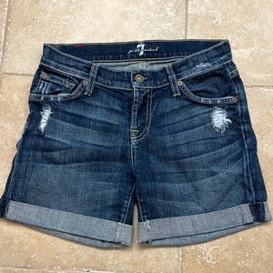 7 for all mankind cuffed short